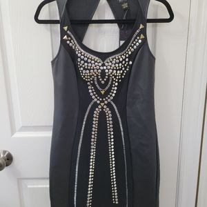 QED London black cocktail dress, NWT